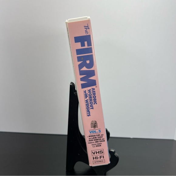 THE FIRM Volume Five VHS Aerobic Workout With Weights Abs Hips & Thighs - Picture 2 of 6